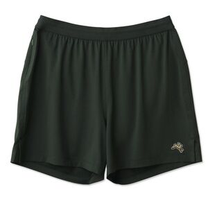 Tracksmith Dark Green Athletic Session Shorts